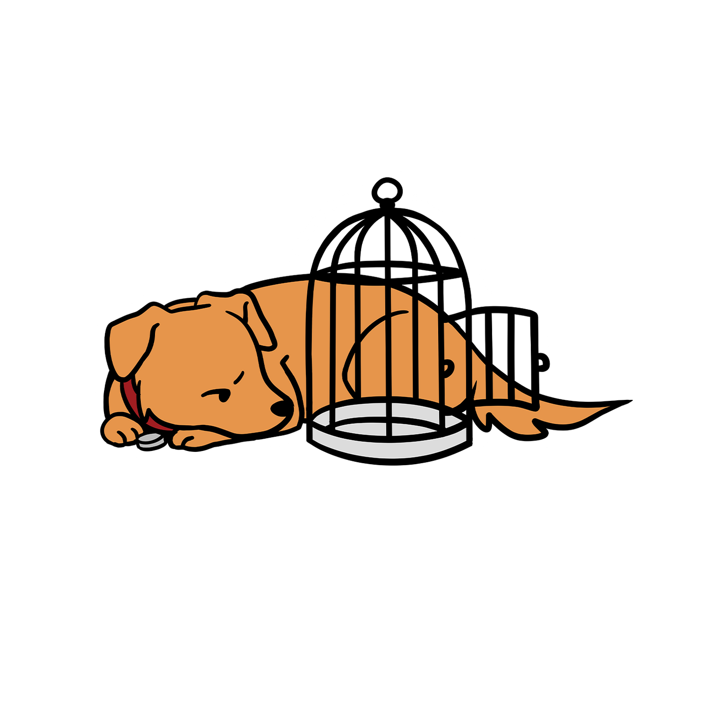 DogBird Sticker