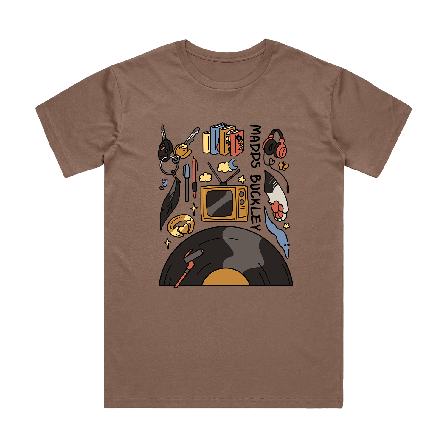madd gear t shirt Record Tee – Madds Buckley Option1Type:Color the RMK LE Tee size:14t Fahrrad im oder am