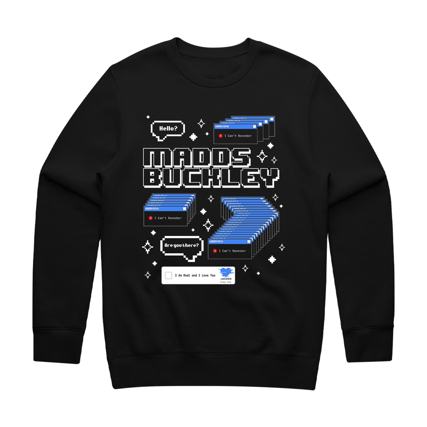 I Am Real Crewneck