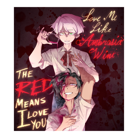 The Red Means I Love You Poster